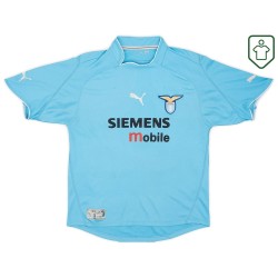 Camiseta retro Lazio 2002/03 local para hombre Stam #31