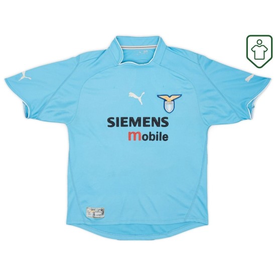 Camiseta retro Lazio 2002/03 local para hombre Stam #31