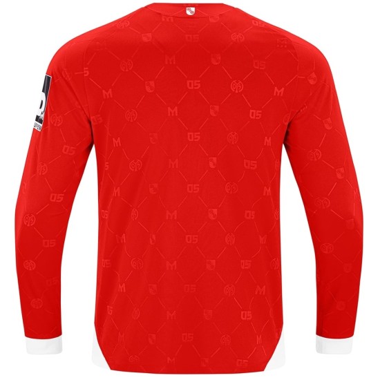 Camiseta de local de manga larga Mainz 05 2026/27 para hombre Camiseta de local de manga larga Mainz 05 2026/27 para hombre