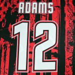 Camiseta AFC Bournemouth 2026 World Cup Watch Party para mujer ADAMS #12 Camiseta AFC Bournemouth 2026 World Cup Watch Party para mujer ADAMS #12