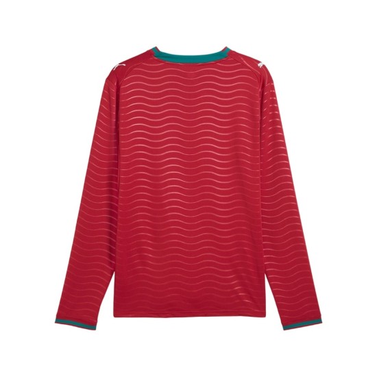 Camiseta de manga larga de niño Portugal 2026 Copa del Mundo local Camiseta de manga larga de niño Portugal 2026 Copa del Mundo local