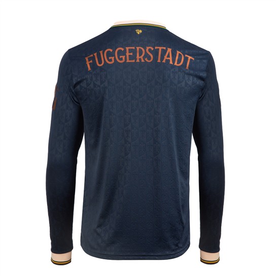 Camiseta Especial Manga Larga 2025/26 FC Augsburg Azul Oscuro Niño