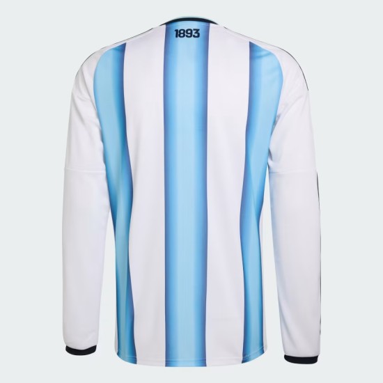 Camiseta de manga larga local de la Copa del Mundo 2026 de Argentina para mujer Camiseta de manga larga local de la Copa del Mundo 2026 de Argentina para mujer