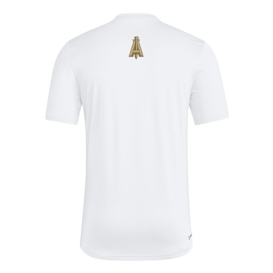 Camiseta Hook AEROREADY Tercera Infantil Atlanta United FC 2025 - Blanca Camiseta Hook AEROREADY Tercera Infantil Atlanta United FC 2025 - Blanca