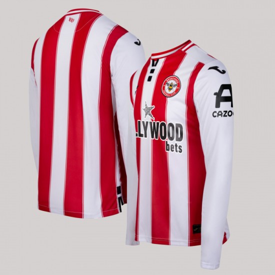 Camiseta Local Manga Larga Niño Brentford 2025/26 Camiseta Local Manga Larga Niño Brentford 2025/26