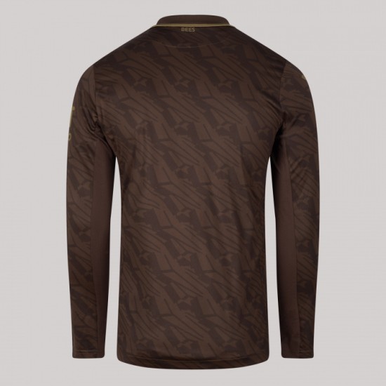 Hombre Camiseta de Manga Larga Visitante Brentford 2025/26 Hombre Camiseta de Manga Larga Visitante Brentford 2025/26