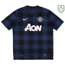 Camiseta retro visitante hombre Manchester United 2013/14 Vidic #15