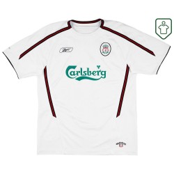 Camiseta retro visitante hombre Liverpool 2003/04 Gerrard #17 Camiseta retro visitante hombre Liverpool 2003/04 Gerrard #17