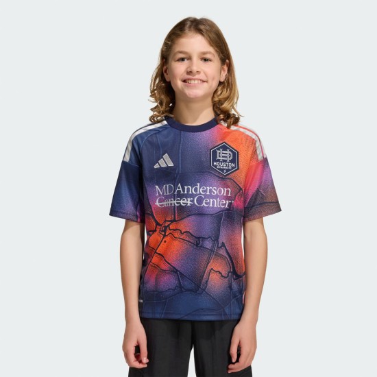 Niño Houston Dynamo 2026 Camiseta Visitante