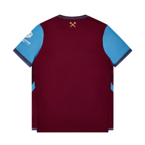 Camiseta de Local Sin Patrocinador West Ham United 2026/27 para Mujer Camiseta de Local Sin Patrocinador West Ham United 2026/27 para Mujer