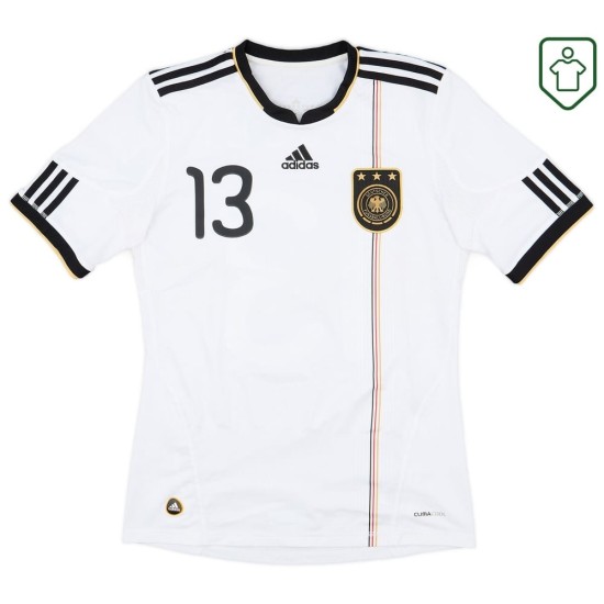 Camiseta retro local Alemania 2010/11 para hombre Müller #13