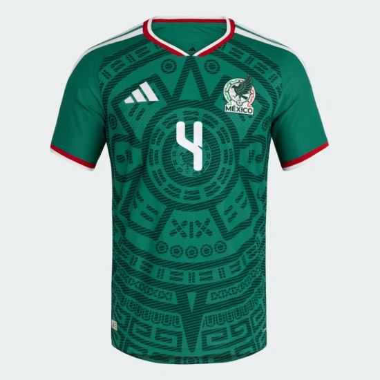 Camiseta Oficial Local México 2026 Niño E. ÁLVAREZ #4 Camiseta Oficial Local México 2026 Niño E. ÁLVAREZ #4