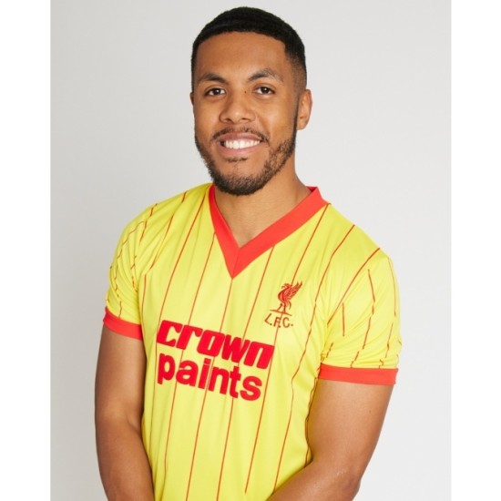Camiseta Retro de Visitante 1982 Liverpool Infantil