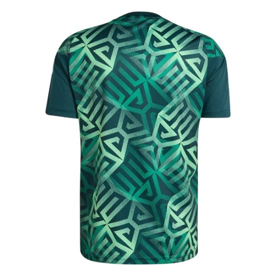 Camiseta de calentamiento tercera Mundial 2026 de México para mujer Camiseta de calentamiento tercera Mundial 2026 de México para mujer