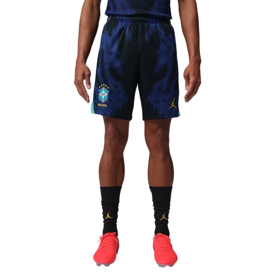 Shorts de visitante Brasil 2026 Copa del Mundo niño