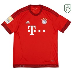 Camiseta retro Bayern Múnich 2015/16 local para hombre Lewandowski #9