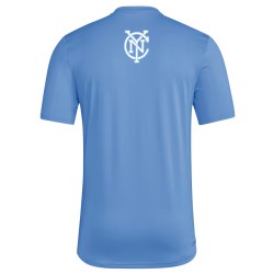 Camiseta Tercera Hook AEROREADY 2025 del New York City FC para Niño - Azul Camiseta Tercera Hook AEROREADY 2025 del New York City FC para Niño - Azul
