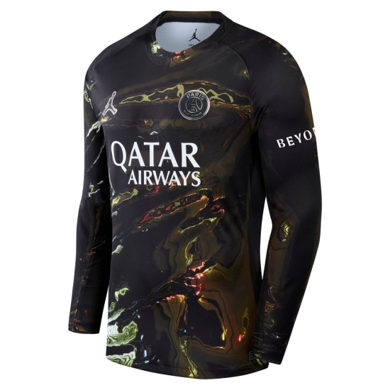 Hombre PSG 2025/26 Camiseta Jordan Night Edition de Manga Larga