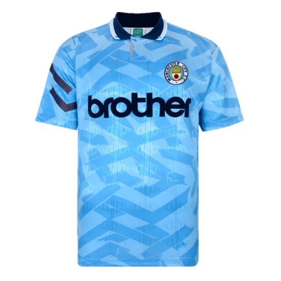 Camiseta Retro Local Mujer Manchester City 1992