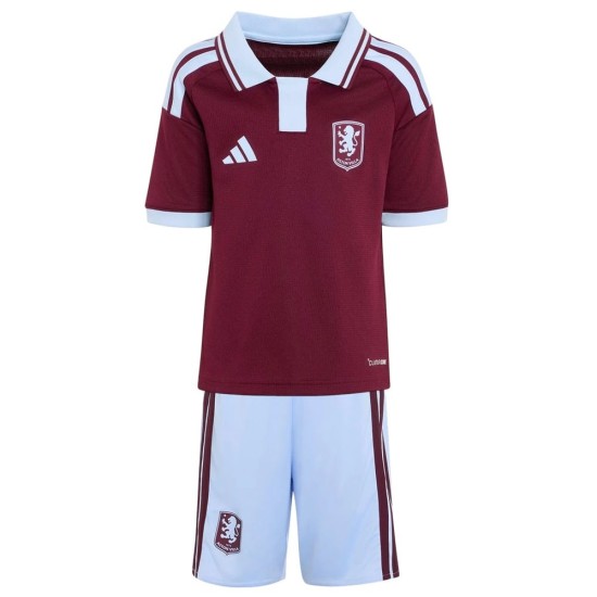 Minikit Aston Villa 2026/27 Home para Niño Minikit Aston Villa 2026/27 Home para Niño