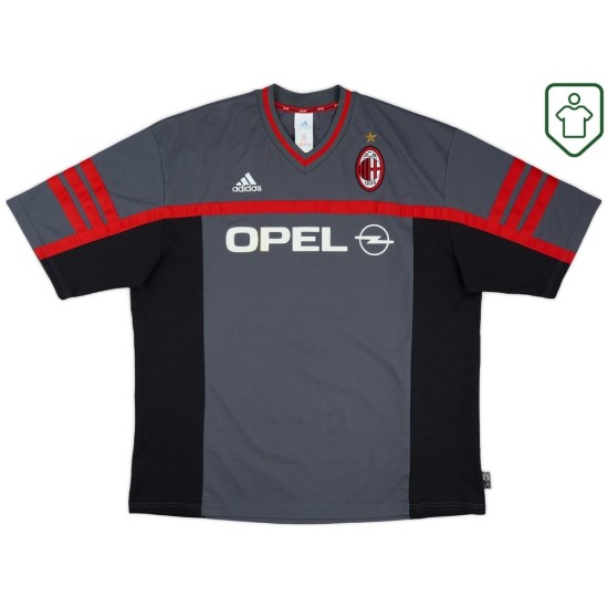 Camiseta retro Milan 2000/01 para hombre
