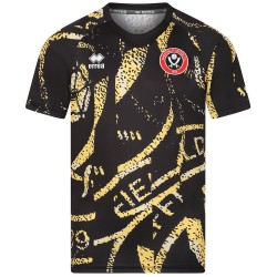 Camiseta de calentamiento tercera de niño Sheffield United 2025/26 - Negro