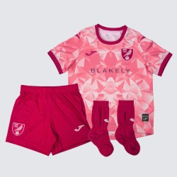 Conjunto Tercera Norwich City 2025/26 Niño