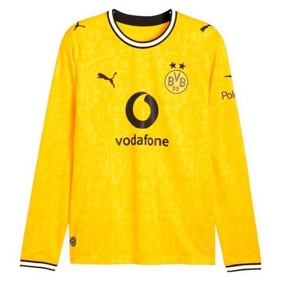 Camiseta Local Manga Larga Mujer BVB Borussia Dortmund 2026/27 Camiseta Local Manga Larga Mujer BVB Borussia Dortmund 2026/27