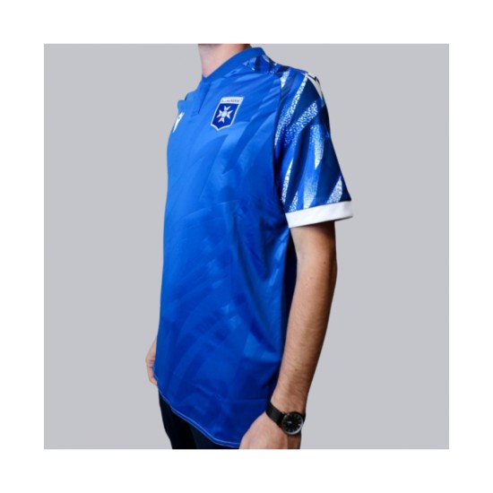 Camiseta de calentamiento tercera AJ Auxerre 2025/26 hombre - Azul Camiseta de calentamiento tercera AJ Auxerre 2025/26 hombre - Azul