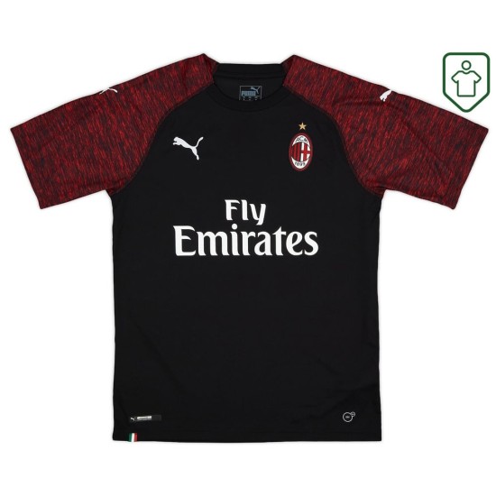 Camiseta retro Milan 2018/19 para hombre