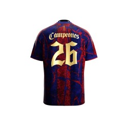Camiseta Campeones de España FC Barcelona 2026 para Hombre - Rojo