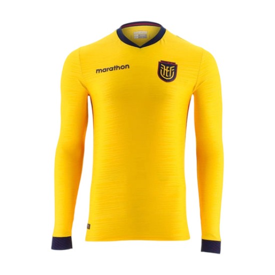 Camiseta manga larga local Ecuador 2026 Copa del Mundo niño Camiseta manga larga local Ecuador 2026 Copa del Mundo niño