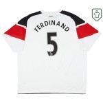 Camiseta retro visitante hombre Manchester United 2010/12 Ferdinand #5