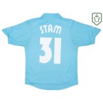 Camiseta retro Lazio 2002/03 local para hombre Stam #31