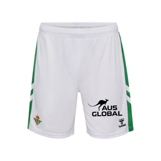 Pantalones cortos de local blancos Real Betis 2025/26 para mujer Pantalones cortos de local blancos Real Betis 2025/26 para mujer