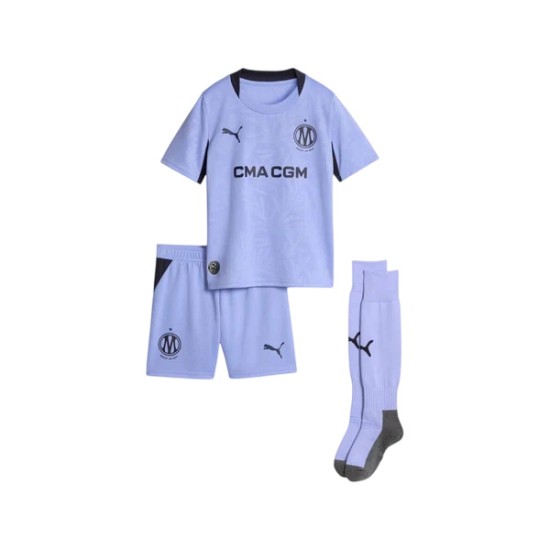 Equipación de la tercera equipación del Olympique de Marsella 2026/27 para niño Equipación de la tercera equipación del Olympique de Marsella 2026/27 para niño