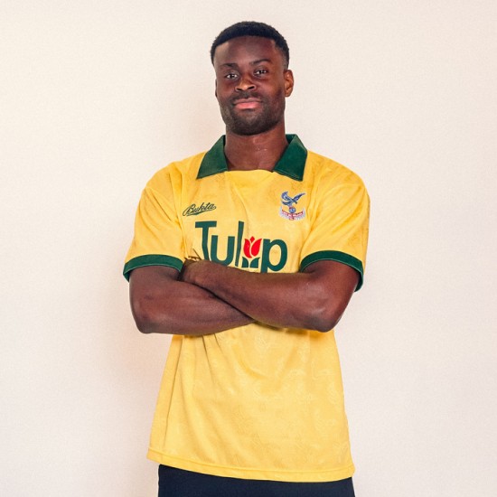 Mujeres Crystal Palace 1991 De visitante Retro Camiseta Mujeres Crystal Palace 1991 De visitante Retro Camiseta