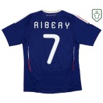 Camiseta retro local Francia 2009/10 para hombre Ribery #7