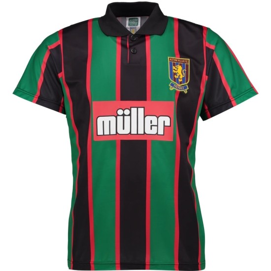 Camiseta Retro Visitante Aston Villa 1994 Hombre Camiseta Retro Visitante Aston Villa 1994 Hombre