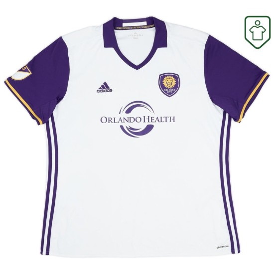Camiseta retro visitante Orlando City SC 2016 para hombre Camiseta retro visitante Orlando City SC 2016 para hombre