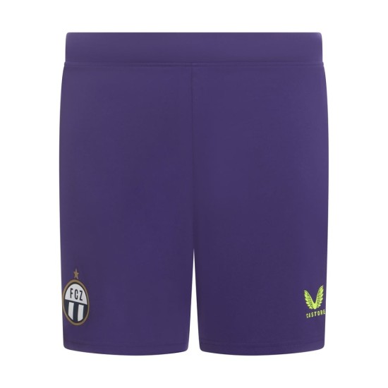 Pantalones Cortos de Visitante FC Zúrich 2025/26 para Niño