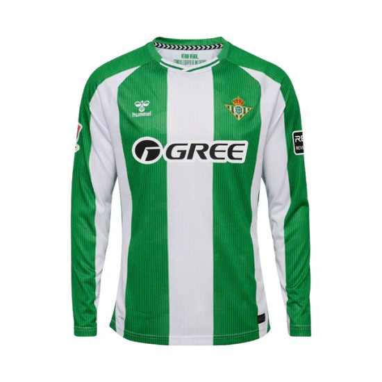 Camiseta de local de manga larga Real Betis 2025/26 para hombre
