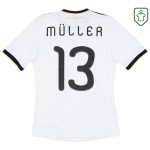 Camiseta retro local Alemania 2010/11 para hombre Müller #13