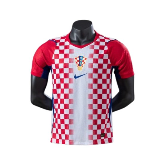 Mujer Camiseta Local de la Copa del Mundo 2026 Croacia