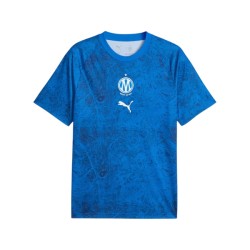 Camiseta de entrenamiento previa al partido de la primera equipación del Olympique de Marsella 2026/27 para niño