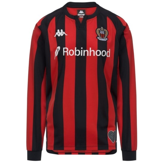 Camiseta Local Manga Larga OGC Nice 2026/27 Niño Camiseta Local Manga Larga OGC Nice 2026/27 Niño