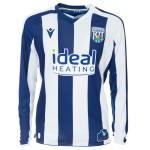Camiseta de Manga Larga Local 2025/26 West Bromwich Albion Mujer Camiseta de Manga Larga Local 2025/26 West Bromwich Albion Mujer