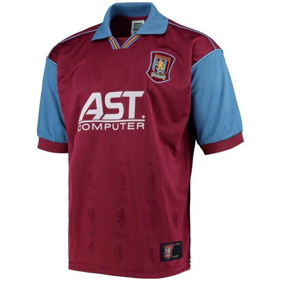 Camiseta Retro Local Aston Villa 1996 Hombre