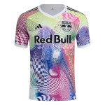 Camiseta Previa al Partido Tercera 2025 del New York Red Bulls para Hombre - Blanca