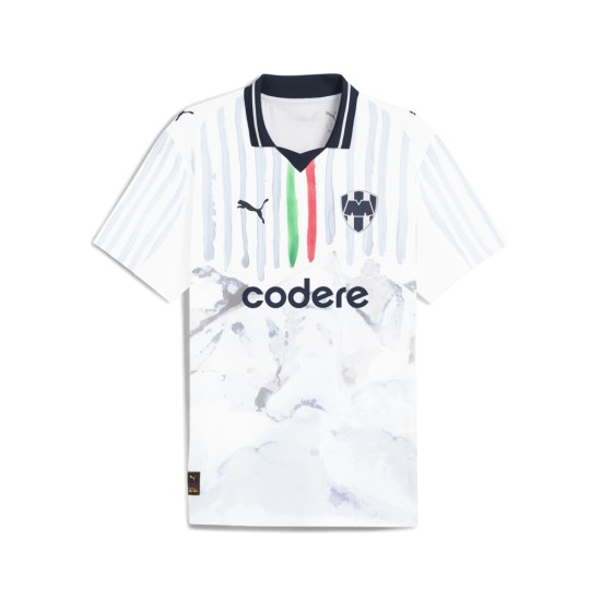 Hombre Monterrey FC 2025 Camiseta KidSuper - Blanca Hombre Monterrey FC 2025 Camiseta KidSuper - Blanca